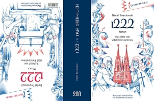 Die Stadtschrift  "1222 - Das Dreh-Buch" zum 800. Stadtgeburtstag ist ab 21. Januar erhältlich und kann bereits vorbestellt werden. © Universitätsstadt Marburg