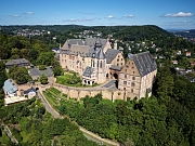 Blick auf das Landgrafenschloss Marburg