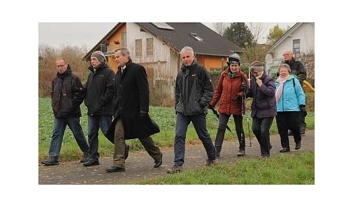 3000 Schritte mit dem OB&nbsp;&copy;&nbsp;Hubert Detriche