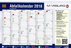 Abfallkalender Juli-Dez._2018 © Universitätsstadt Marburg