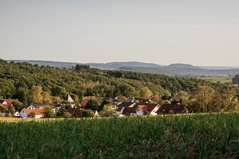 Der Ausblick über Cyriaxweimar. © Ole Widekind, i. A. d. Stadt Marburg