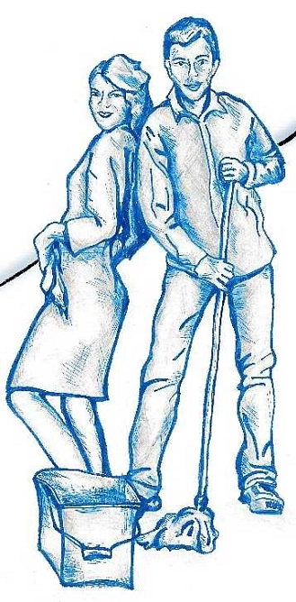 Bewerbung als Reinigungskraft&nbsp;&copy;&nbsp;Universitätsstadt Marburg