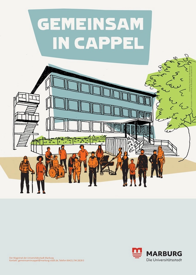 Cappel Newsletter Logo&nbsp;&copy;&nbsp;Gestaltung: Satzzentrale GbR, Marburg
Illustration: Kathrin Brömse; drawlab19 - adobe stock.com