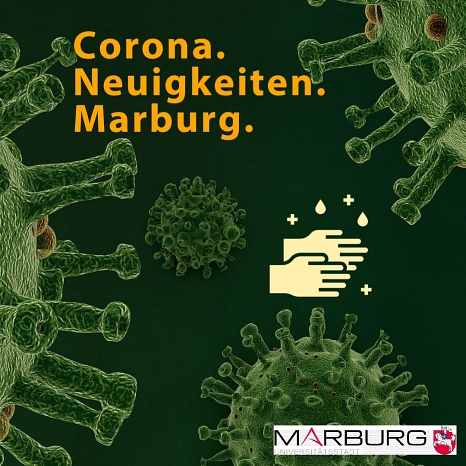 Auf dieser Seite finden Sie Informationen der Stadt Marburg zur Corona-Pandemie. © Universitätsstadt Marburg
