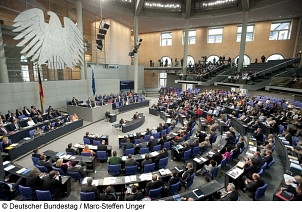 Deutscher Bundestag Plenarsaal © Deutscher Bundestag