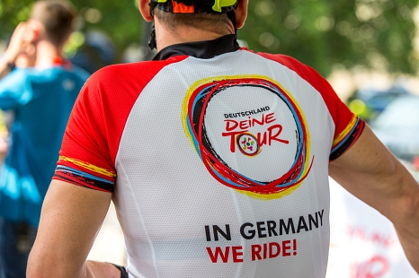 Die Deutschlandtour 2019 kommt am 30. August nach Marburg. © Pixathon