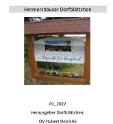 Dorfblättchen Hermershausen 01_22