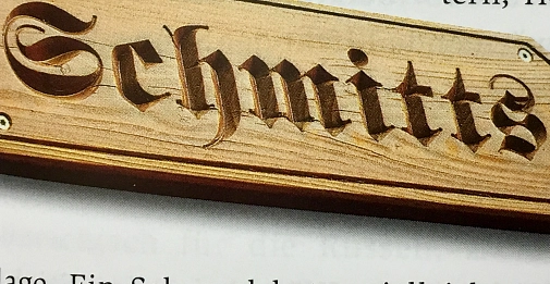 Dorfnamen&nbsp;&copy;&nbsp;Hubert Detriche