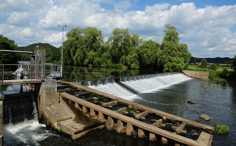 Wasserkraftanlage in Marburg-Wehrda