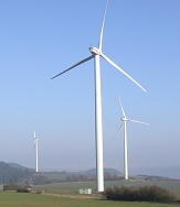 Windkraftanlagen in Marburg Wehrda