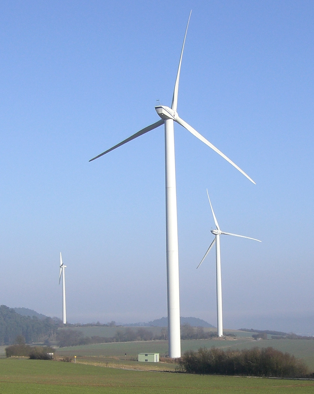 EE Windkraftanlagen in Marburg-Wehrda Windkraftanlagen in Marburg-Wehrda © Universitätsstadt Marburg