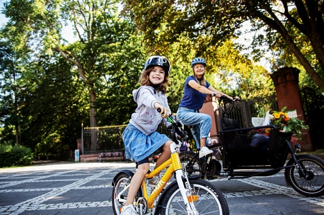 Am Stadtradeln können alle teilnehmen, die Freude am Fahrrad fahren haben. © Klima-Bündnis