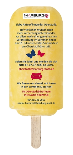 Einladung Sommerfest © Satzzentrale