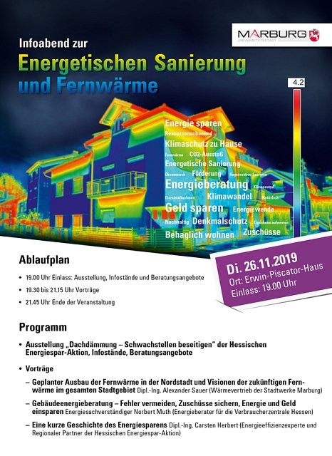Das Programm beinhaltet unter anderem eine Ausstellung und Vorträge. © Universitätsstadt Marburg