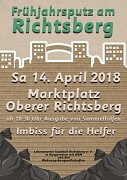 Frühjahrsputz am Richtsberg 14. April 2018