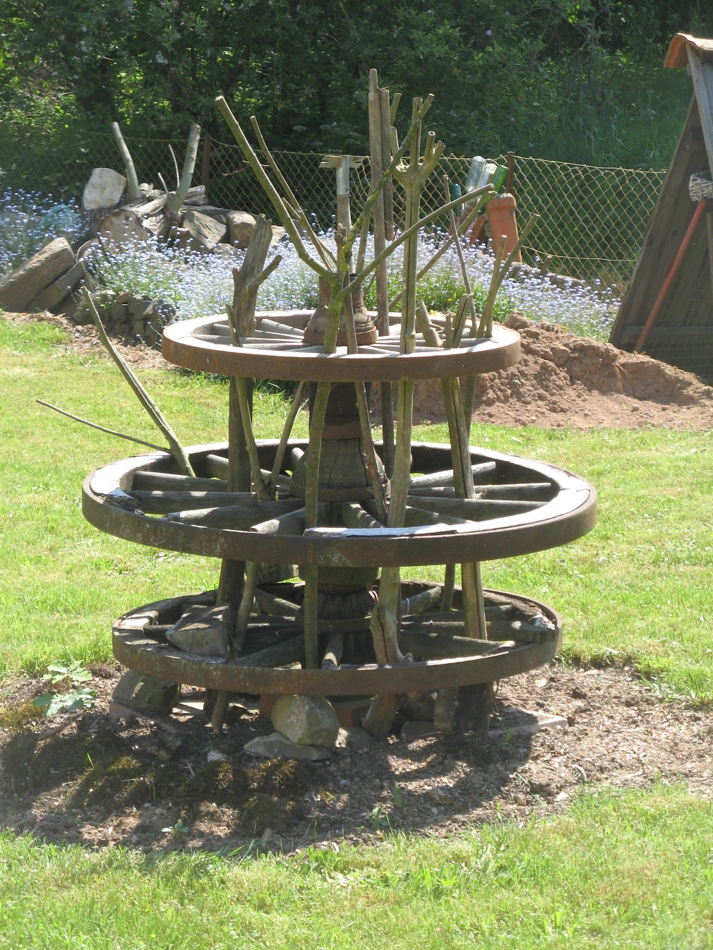 Gartenkunst im Dorf