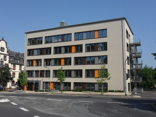 Gebäude Friedrichstraße 36 vom Wilhelmsplatz aus gesehen&nbsp;&copy;&nbsp;Universitätsstadt Marburg