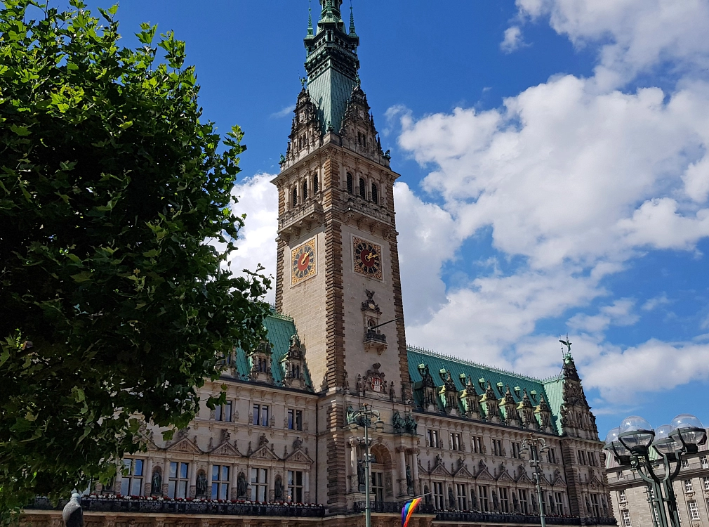 Hamburger Rathaus man sieht das Hamburger Rathaus. © Stefanie Ingwersen