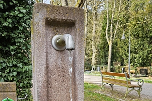 Hauptfriedhof Brunnen auf dem Marburger Hauptfriedhof