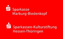 Das Projekt Marburg800-Stadtschreiberin und Theaterstück "800" wird von der Sparkasse als Hauptsponsor unterstützt. © Sparkasse Marburg-Biedenkopf