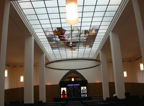 Innenraum der neuen Marburger Synagoge&nbsp;&copy;&nbsp;Rainer Kieselbach