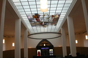 Innenraum neue Synagoge Innenraum der neuen Marburger Synagoge