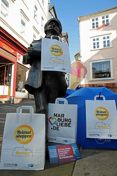 Am 11. und 12. September finden in Marburg die Aktionstage „Kauf lokal - Heimat shoppen“ statt. © Birgit Heimrich, Stadt Marburg