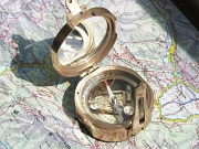 Foto eines Kompasses.