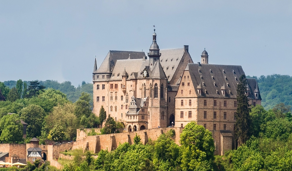 Landgrafenschloss Marburg Blick auf das Landgrafenschloss in Marburg an der Lahn. © Markus Farnung