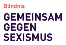 Logo Bündnis Gemeinsam gegen Sexismus © Bündnis Gemeinsam gegen Sexismus