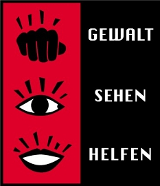 Logo Gewalt-Sehen-Helfen © Universitätsstadt Marburg
