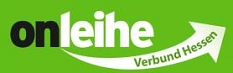 Logo mit Text OnleiheverbundHessen und einem weißen Pfeil auf grünem Hintergrund © OnleiheverbundHessen