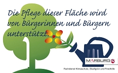 Logo Patenschaft © Universitätsstadt Marburg FD Stadtgrün