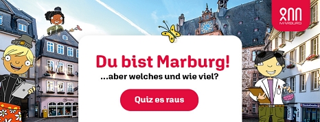 Marburg-Quiz "Du bist Marburg...aber welches und wie viel" © Universitätsstadt Marburg