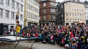 Marburger Frühling 2019: Akrobatik-Show auf dem Marktplatz