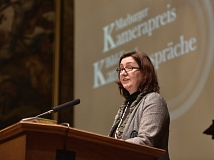 Kulturdezernentin Dr. Kerstin Weinbach lobte das bildintensive Opus von Kameramann Jürgen Jürges.