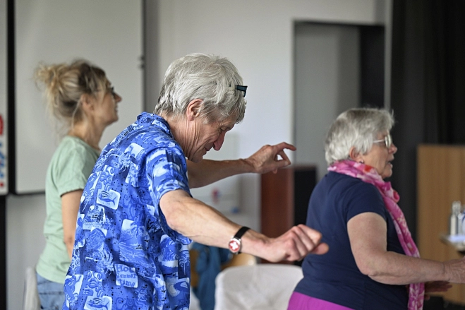Marburger Sommerakademie: Tanzende Menschen
