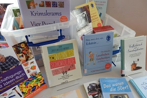 Medienkisten für Einrichtungen der Altenhilfe Bücherkiste mit Medien, die Hilfestellungen, Anregungen und praxiserprobte Vorschläge zur Aktivierung von Demenzerkrankten bieten.