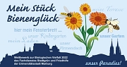 Postkarte mit Motto Mein Stück Bienenglück