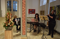 Musikerinnen der Eisenacher Musikschule haben den Festakt zum Tag der Deutschen Einheit umrahmt. © Wartburgstadt Eisenach