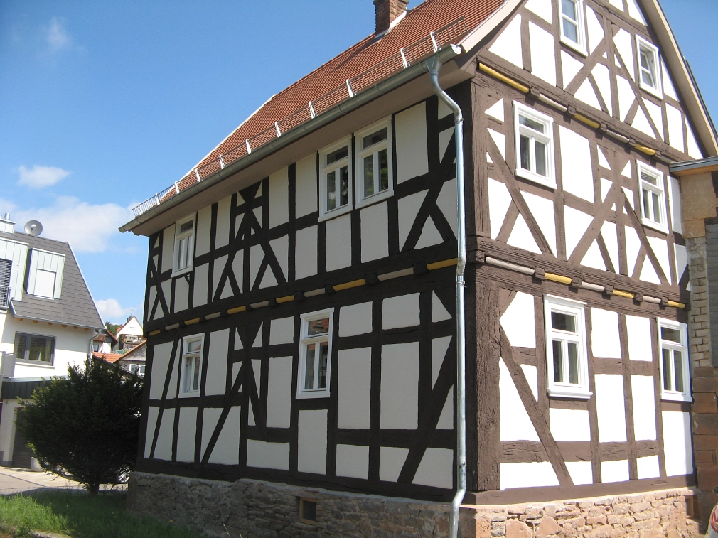 Fachwerk im Ort