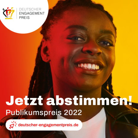 Noch bis zum 19. Oktober ist es möglich, für das KiJuPa Marburg für den mit 10.000 Euro dotierten Deutschen Engagementpreis 2022 abzustimmen. © Deutscher Engagement Preis