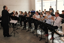 Die Martin-Luther-Schule sorgt als ein Hauptnutzer des Hauses für Musik.