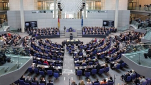 Plenarsaal Deutscher Bundestag © Deutscher Bundestag / J.F. Müller