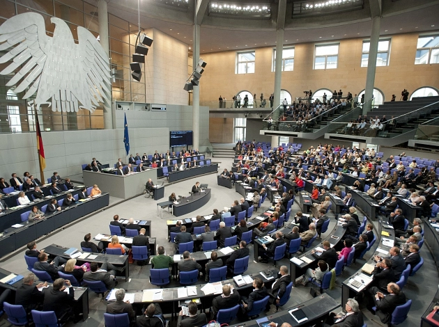 Plenarsaal Deutscher Bundestag