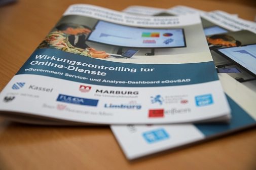 Broschüre "Wirkungscontrolling für Online-Dienste"
