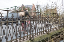 Radverkehr auf der Weidenhäuser Brücke