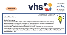Schlaue Graue Ausgabe Herbst 2022 © VHS und Seniorenbildung Landkreis Marburg-Biedenkopf