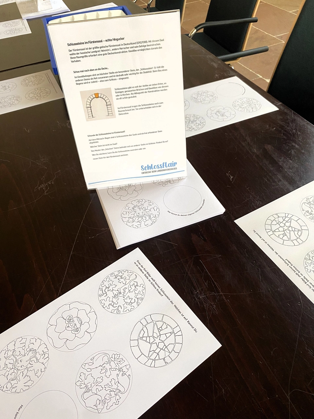 Mandalas zum Ausmalen.