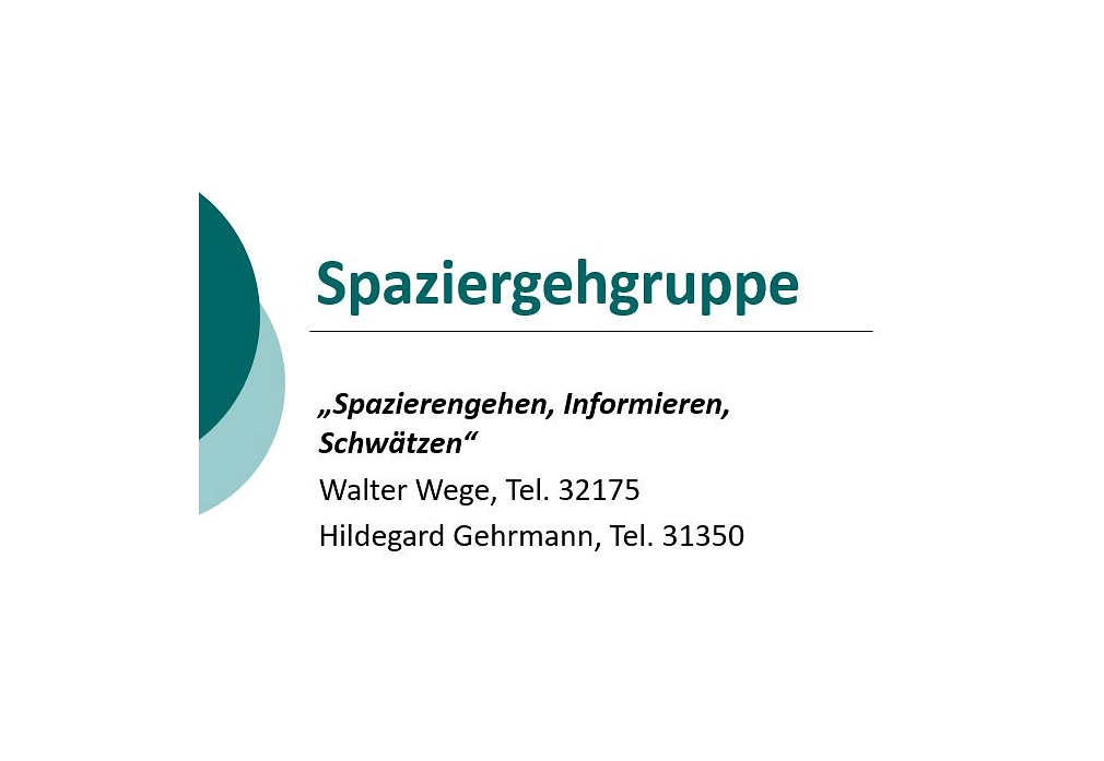 Spaziergehgruppe_Arbeitskreis aktives Allnatal
